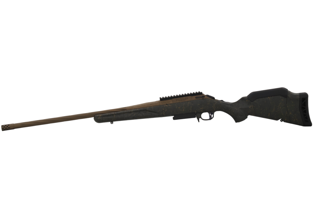 Ruger American Gen II Predator 7mm-08 Rem Bolt-Action Rifle, 22" Threaded Barrel, Bronze Cerakote Finish, Wilderness Topo Stock, 3-Round