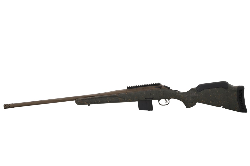 Ruger American Gen II Predator 350 Legend Bolt-Action Rifle, 22" Threaded Barrel, Bronze Cerakote Finish, Wilderness Topo Stock, 5-Round