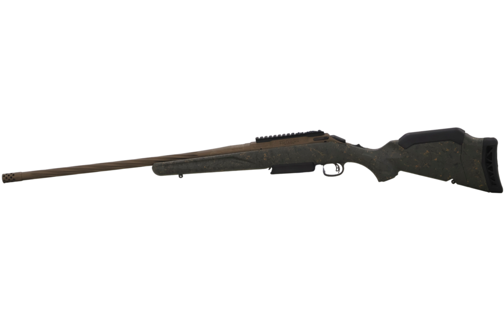 Ruger American Gen II Predator 300 Win Mag Bolt-Action Rifle, 22" Threaded Barrel, Bronze Cerakote Finish, Wilderness Topo Stock, 3-Round