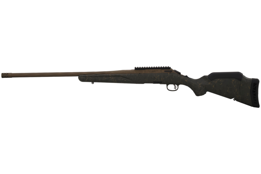 Ruger American Gen II Predator 350 Legend Bolt-Action Rifle, 22" Barrel, Bronze Cerakote Finish, Wilderness Topo Stock, 5-Round