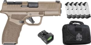 Springfield Armory Hellcat Pro OSP 9mm 3.7-Inch Pistol 10+1 Gear Up Package CT-1500 Red Dot FDE/Black product image
