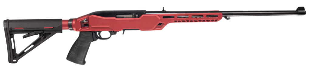 Ruger/Timber Creek Enforcer 10/22 .22 LR 18.5" Red Chassis Rifle, 10-Round