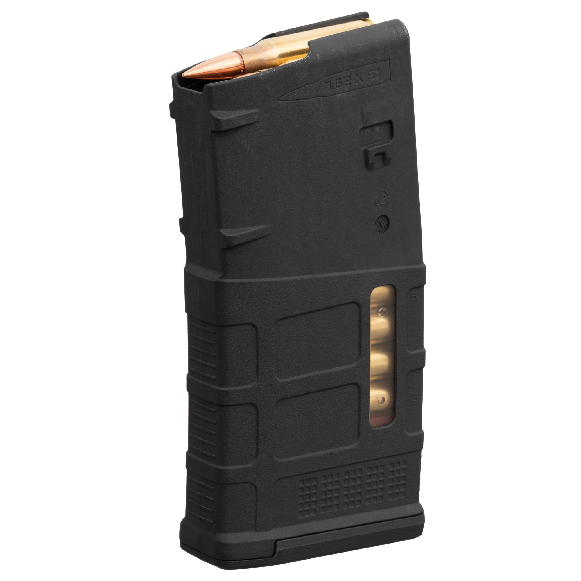 Magpul PMAG 20 LR/SR Gen M3 Magazine, SR-25/M110, .308 Win, 20-Round, Black