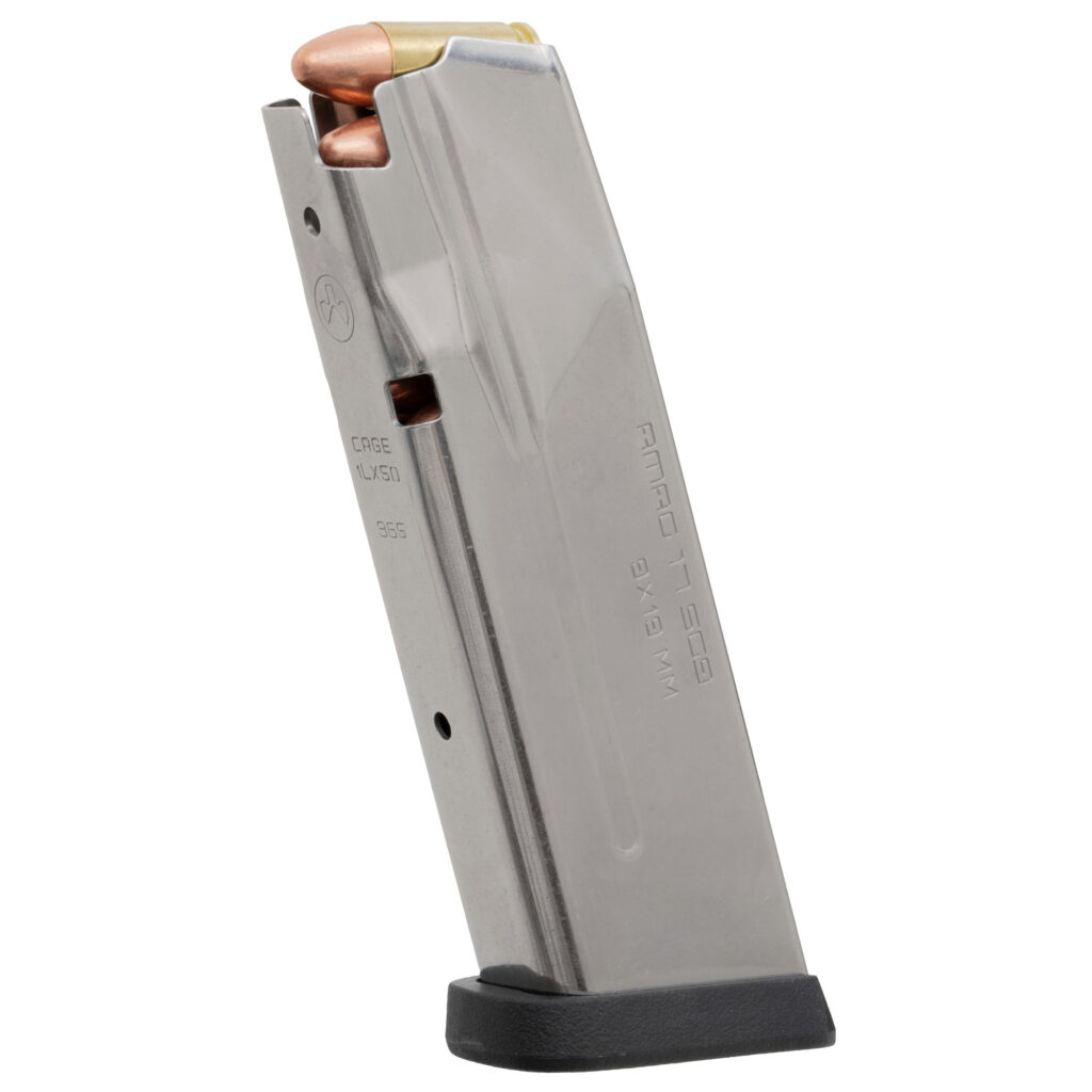 Magpul AMAG 17 SG9 Magazine, SIG P365, 9mm, 17-Round, Stainless Steel