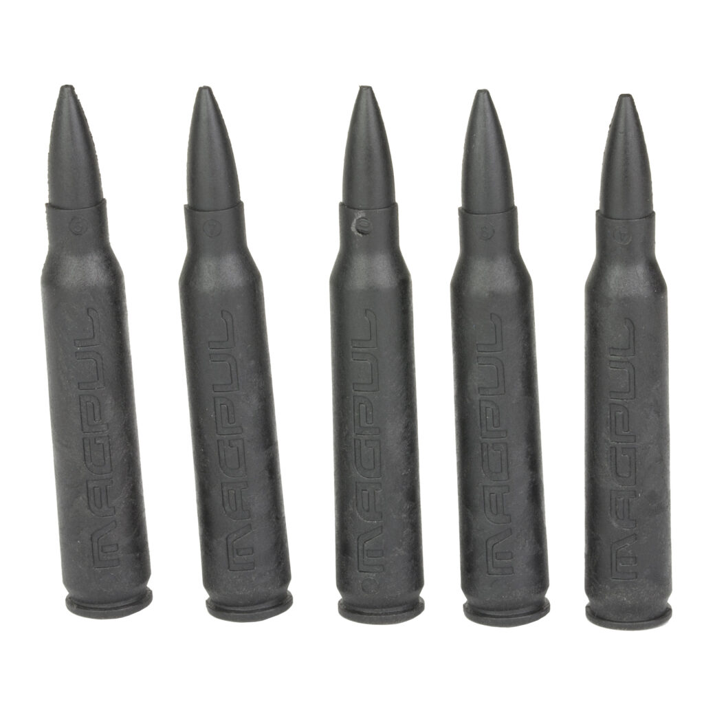 Magpul Dummy Rounds, .223 Rem/5.56 NATO, 5-Pack, Black