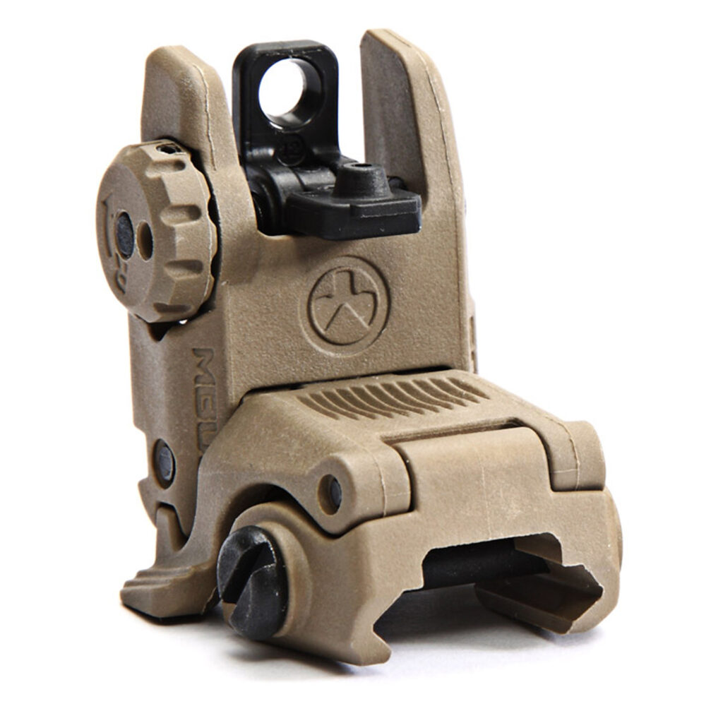 Magpul MBUS Rear Sight, Flat Dark Earth