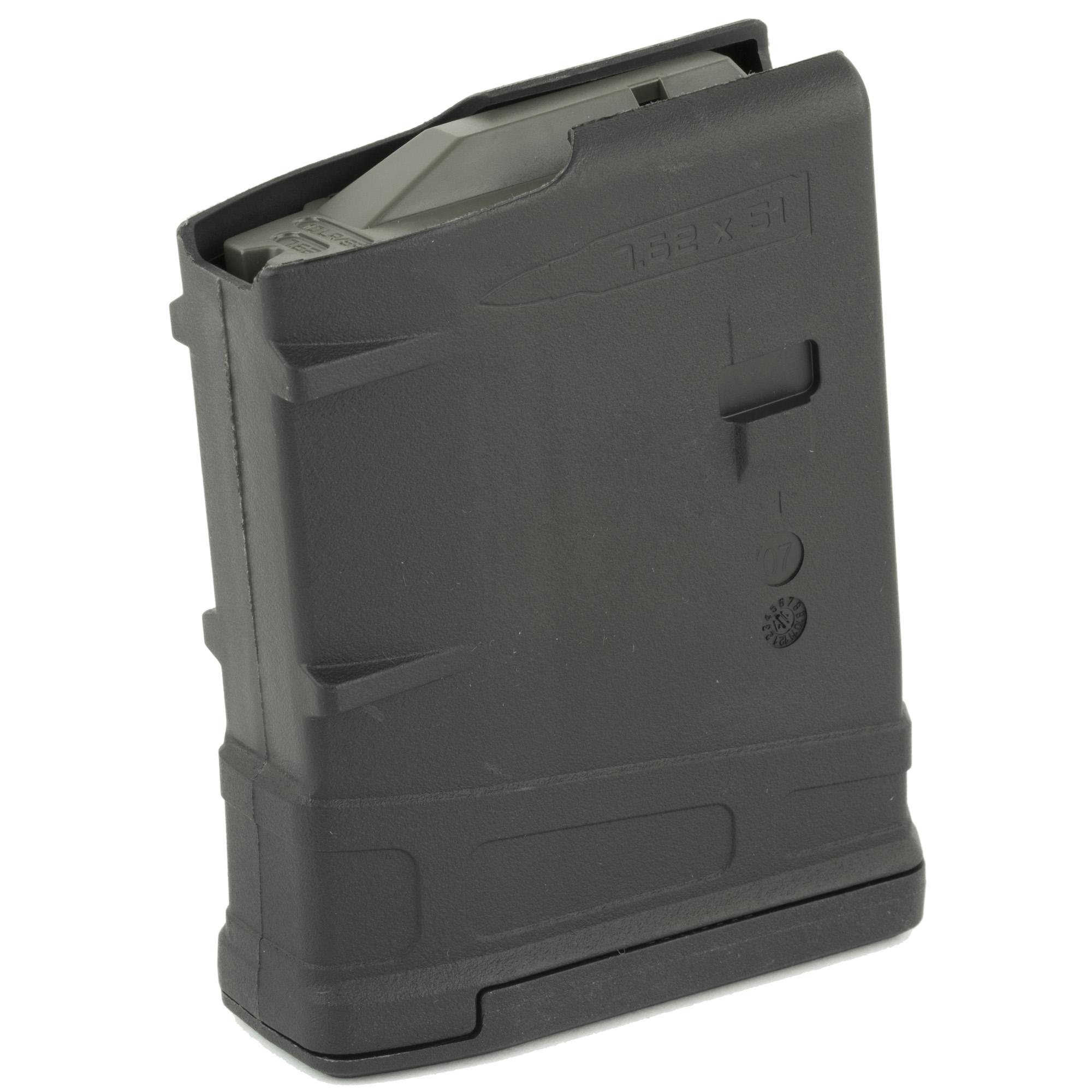 Magpul PMAG 10 LR/SR Gen M3 Magazine, SR-25/M110 7.62x51 NATO/.308 Win, 10-Round, Black
