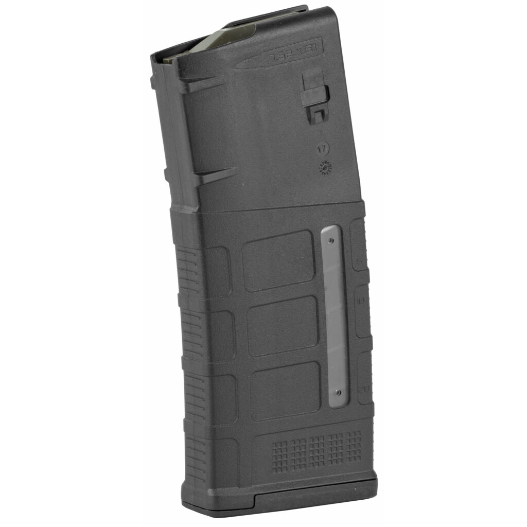 Magpul PMAG 25 LR/SR Gen M3 Magazine, SR-25/M110 7.62x51 NATO/.308 Win, 25-Round, Black