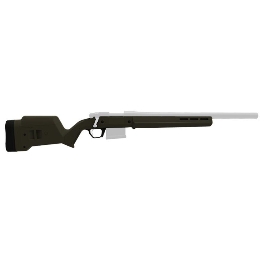 Magpul Hunter 700 Stock, Remington 700 Short Action, Olive Drab Green