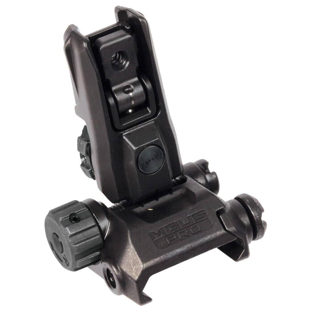 Magpul MBUS Pro LR Adjustable Rear Sight, Black