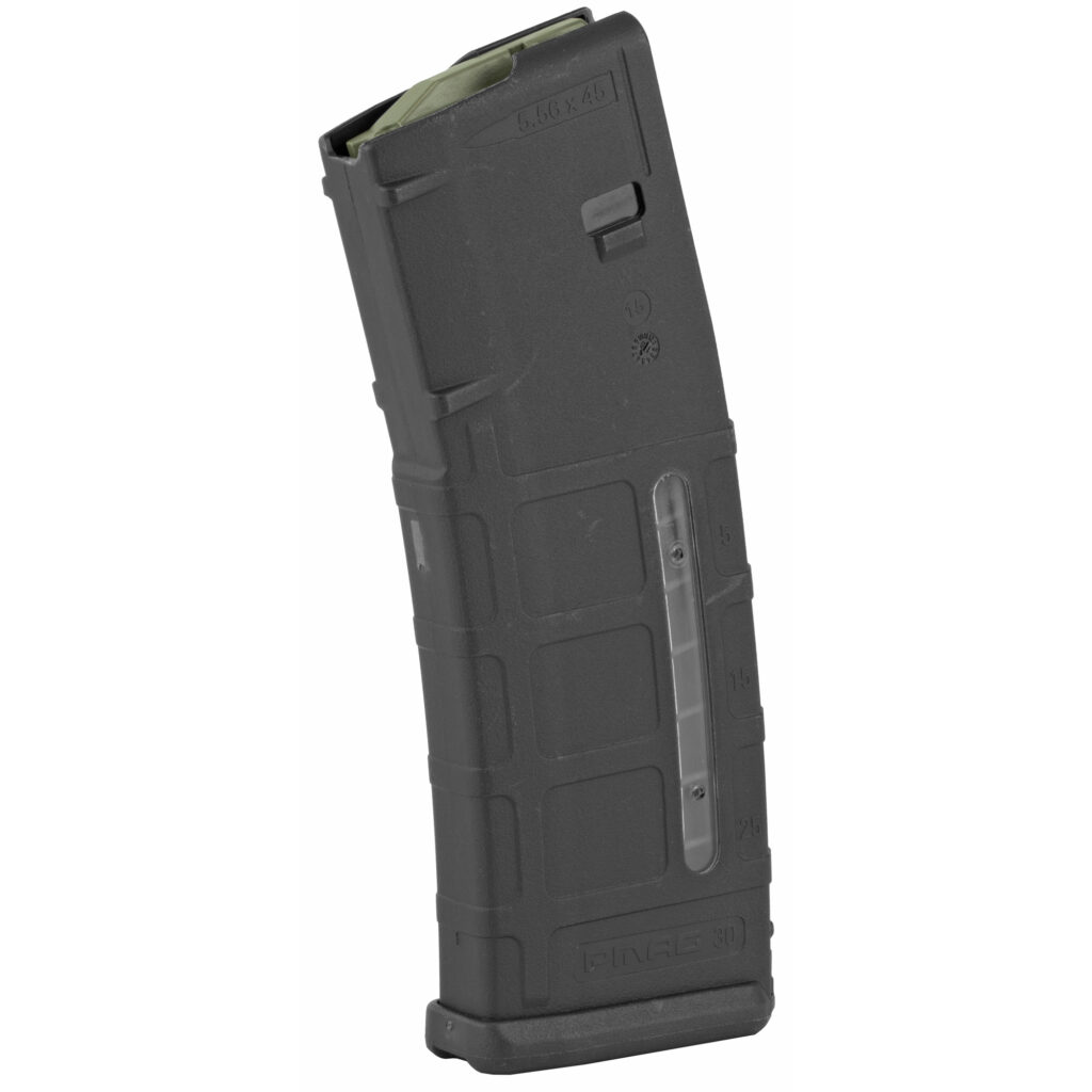 Magpul PMAG 30 AR/M4 Gen M2 MOE Magazine, 30-Round, Black, .223 Rem/5.56 NATO