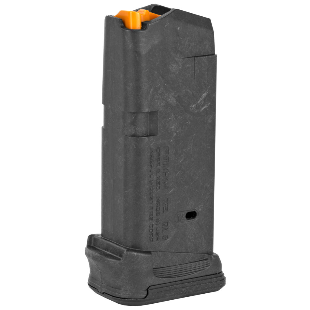 Magpul PMAG 12 GL9 Magazine, Glock, 9mm, 12-Round, Black
