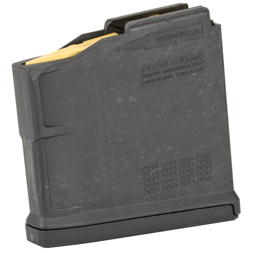 Magpul PMAG 5 AC L Magazine, .300 Win Mag, 5-Round, Black