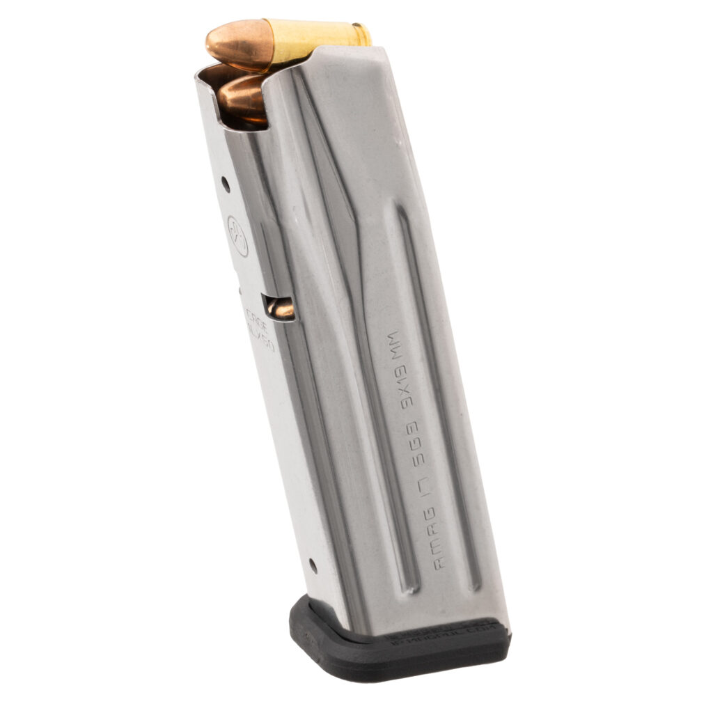 Magpul AMAG 17 SG9 Magazine, SIG P320, 9mm, 17-Round, Stainless Steel
