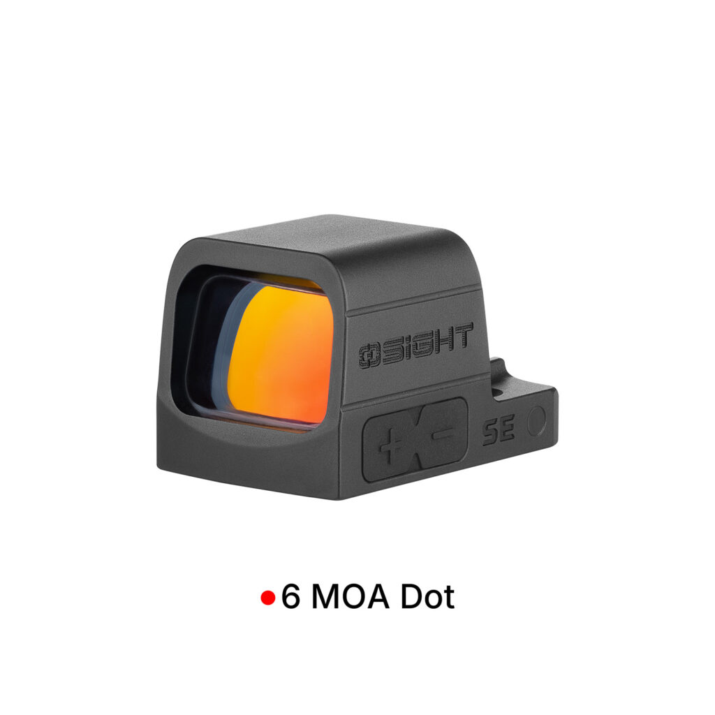 Osight SE Enclosed RMSc Red Dot Sight, 6 MOA Dot