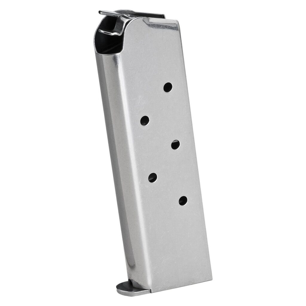 Springfield Armory 1911 .45 ACP 6-Round Magazine Compact Stainless Steel for Compact 1911