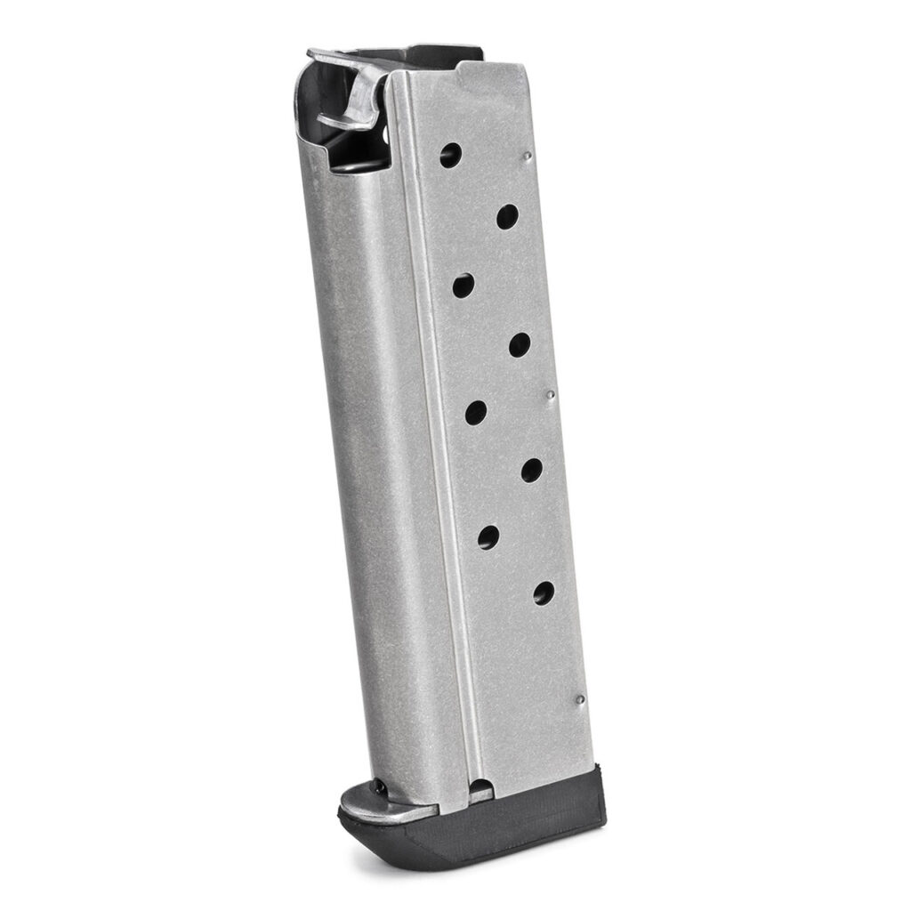 Springfield Armory 1911 9mm 9-Round Magazine Stainless Steel With Slam Pad for 1911