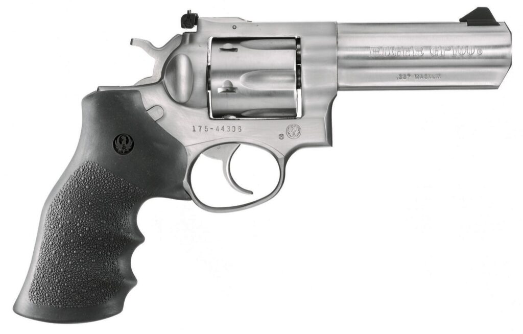 Ruger GP100 .357 Magnum Revolver, 4.2" Barrel, Stainless product image