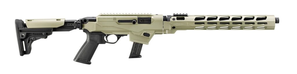 Ruger PC Carbine 9mm Luger 16-Inch, Desert Verde Stock, 17-Round, Model 19143