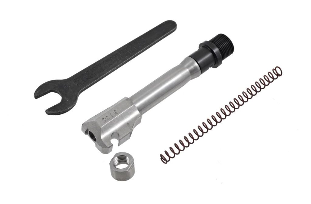 Ruger LCP II .22 LR stainless threaded barrel kit