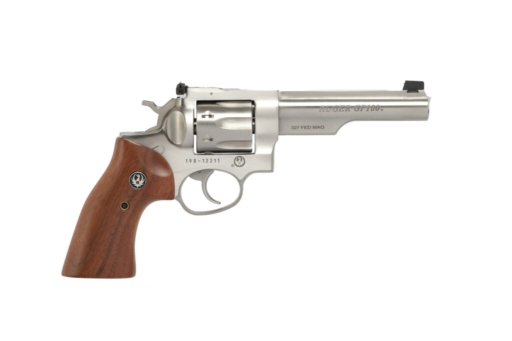 Ruger GP100 .357 Magnum Revolver, 5" Barrel, Stainless product image
