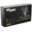 SIG Sauer Varmint & Predator .223 Rem 40gr PT Ammo, 20 Rounds