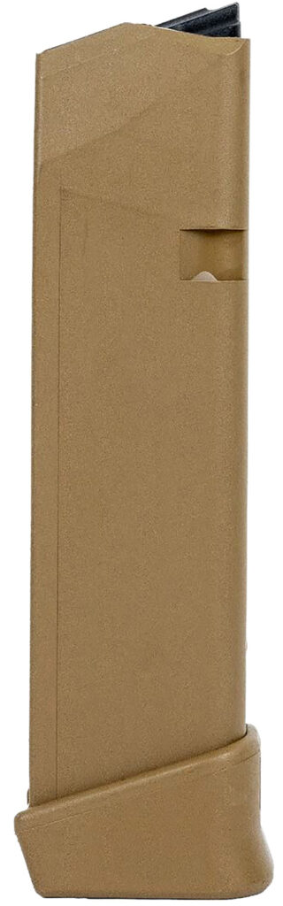 Glock G17, G19 and G19X 9mm 19-round Coyote Tan Magazine