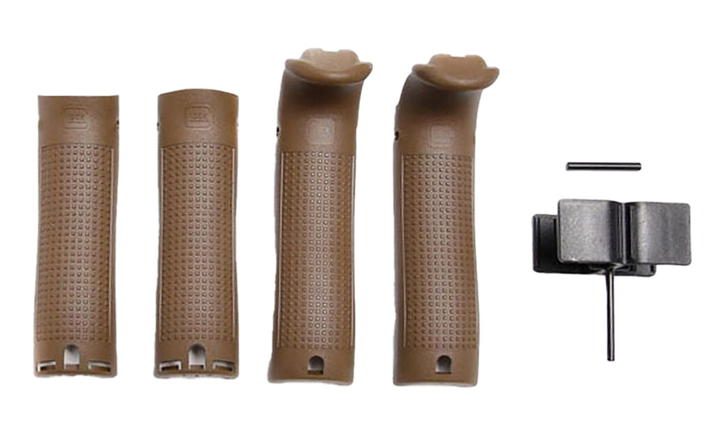 Glock G20, G21, G40 and G41 Dark Earth Backstrap/Beavertail Set