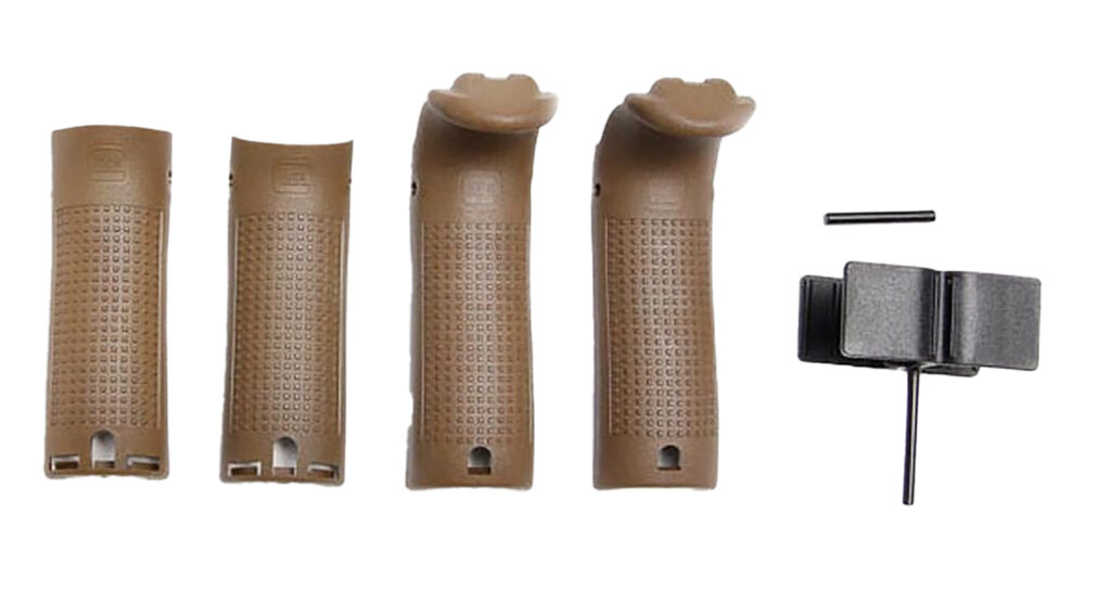 Glock G19/G23 Dark Earth Backstrap/Beavertail Set