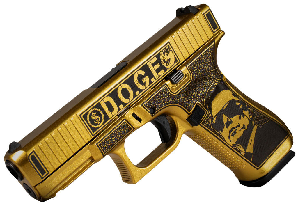 Glock 45 Gen5 9mm 4.02" 17-Round Glamour Glock Gold Cerakote Pistol