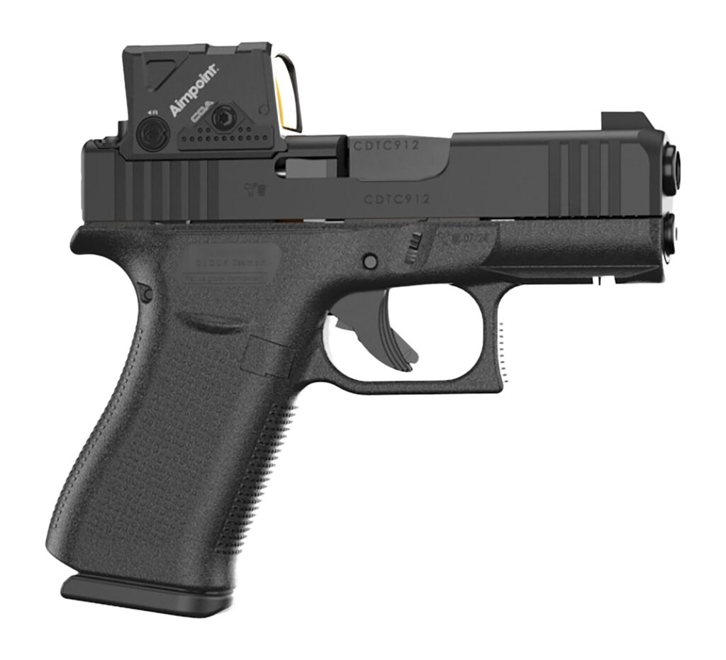 Glock 43X MOS 9mm 3.41" 10-Round Pistol w/Aimpoint COA