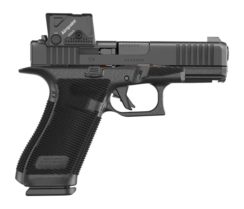 Glock 45 Gen 6 9mm 4.02" 17-Round Pistol w/Aimpoint COA