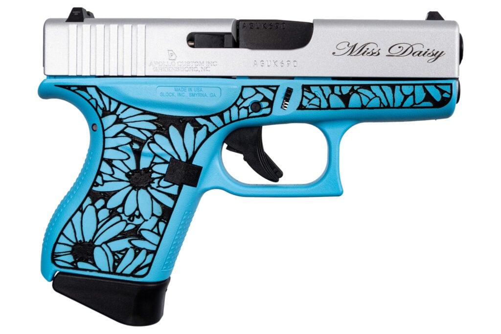 Glock 43 9mm 3.41" 6-Round Daisy RAS Blue Pistol