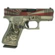 Glock 43X 9mm 3.41" 10-Round Rising Sun Bushido Battle Worn Pistol