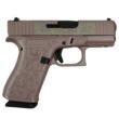 Glock 43X 9mm 3.41" 10-Round Glock & Roses Pink Pistol
