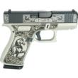 Glock 43X 9mm 3.41" 10-Round Glock & Horses Black/Gray Pistol