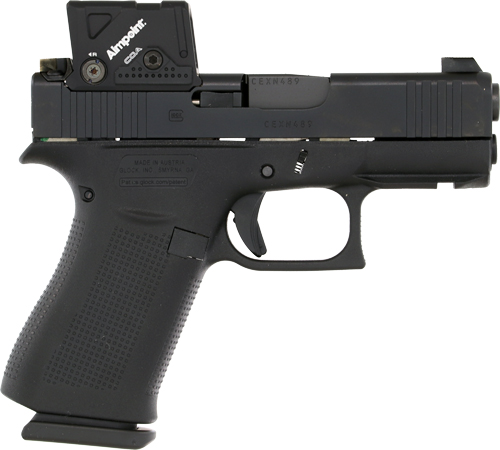 Glock 43X MOS 9mm 3.41" 10-Round Pistol w/Aimpoint COA