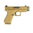 Glock 43X MOS 9mm 3.41" 10-Round FDE Pistol w/Compensator