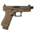 Glock 19X V-Series 9mm 4.6" Threaded Barrel 17-Round HUSH Slide Lock Suppressor Sights FDE USA Pistol