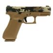Glock 19X V-Series 9mm 4.02" Ported Barrel 17-Round OR Night Sights Camo Pistol