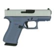Glock 43X 9mm 3.41" 10-Round Crushed Silver Glitter Slide/Orchid Purple Frame Pistol