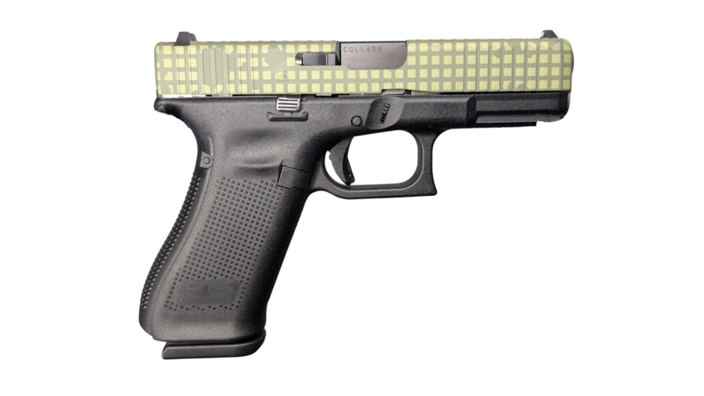 Glock 45 V 9mm 4.02" 17-Round DNC Black/Green Pistol