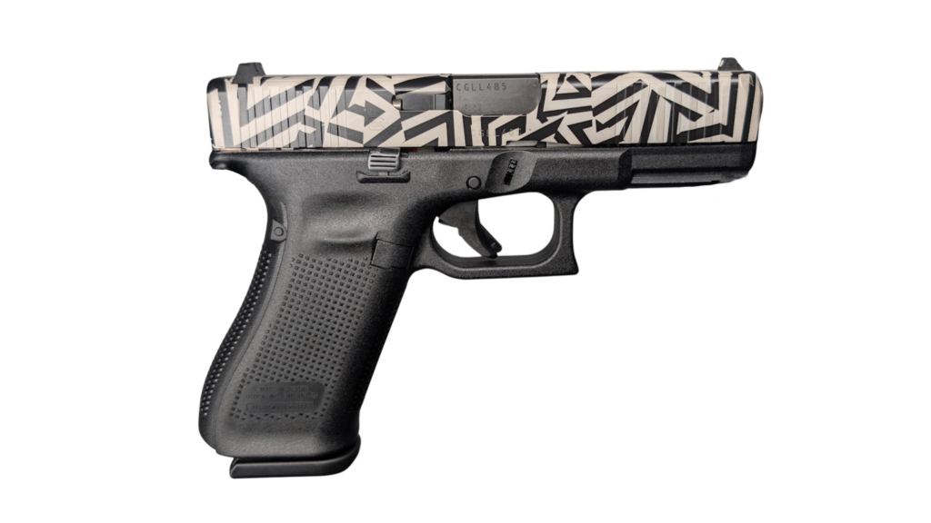 Glock 45 V 9mm 4.02" 17-Round HEX Black/White/Black Pistol