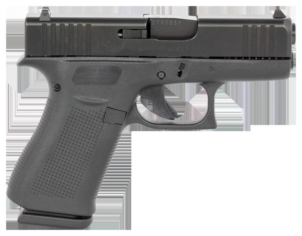 Glock 43X 9mm 3.41" 10-Round Gray Frame Pistol