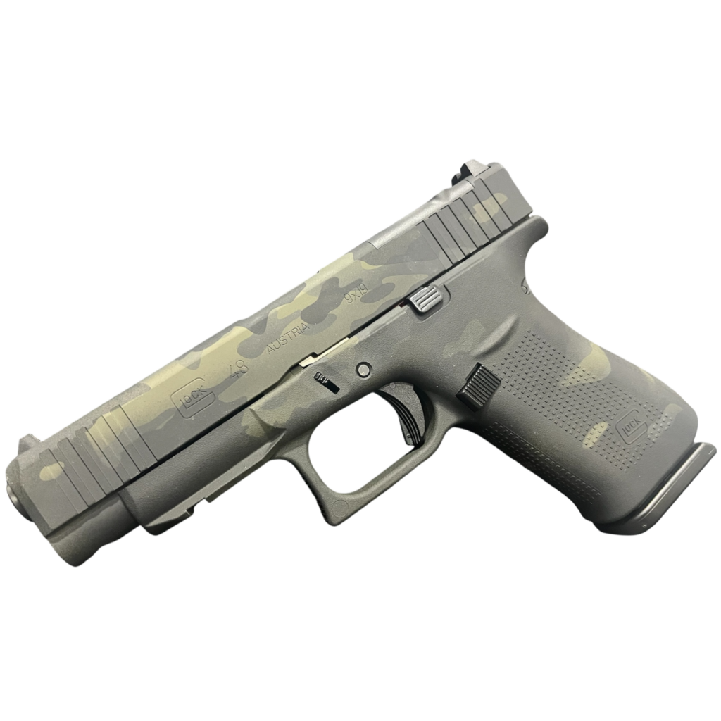 Glock 48 9mm 4.01" 10-Round MOS Black Multicam Pistol