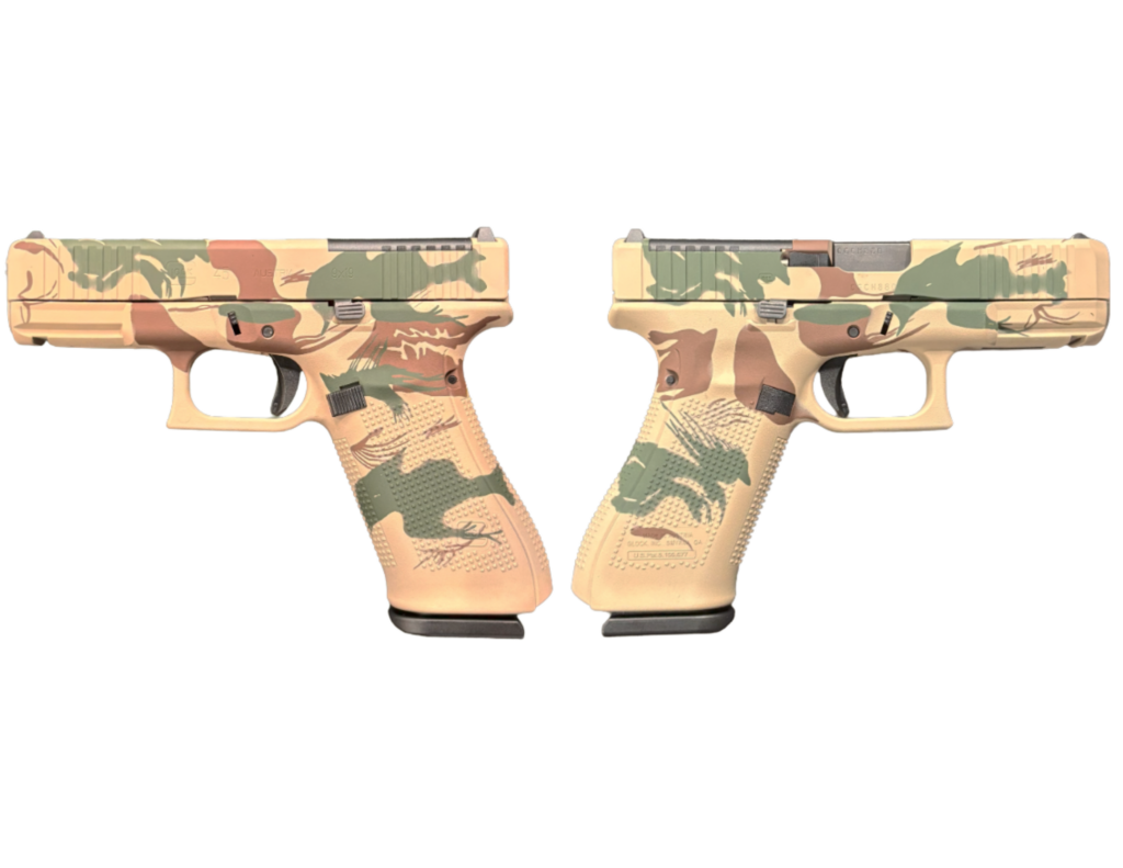 Glock 45 Gen5 9mm 4.02" 17-Round MOS Rhodesian Brushstroke Pistol