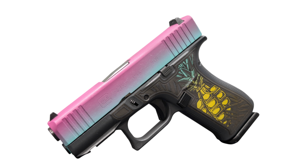 Glock 43X 9mm 3.39" 10-Round Tacticaloha Pistol
