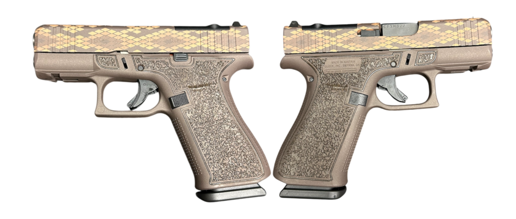 Glock 43X MOS 9mm 3.39" 10-Round Copperhead Slide Pistol