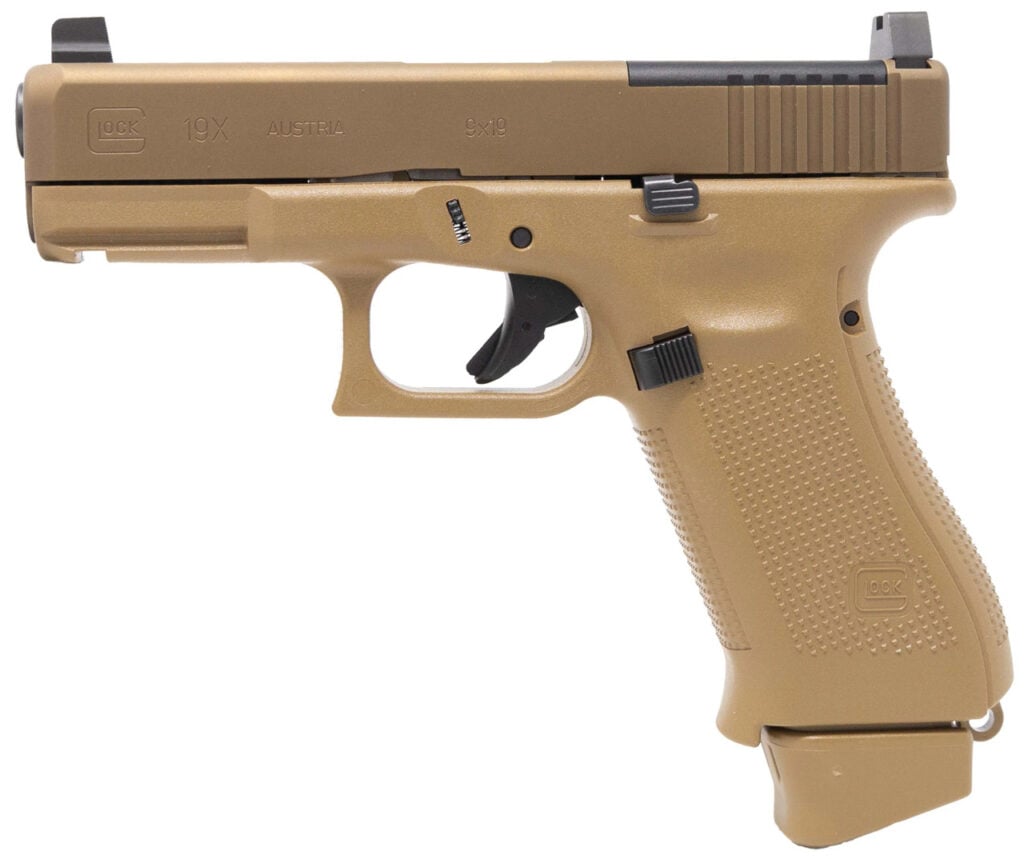 Glock 19X 9mm 4.02" 19-Round MOS Ameriglo Coyote/FDE Pistol