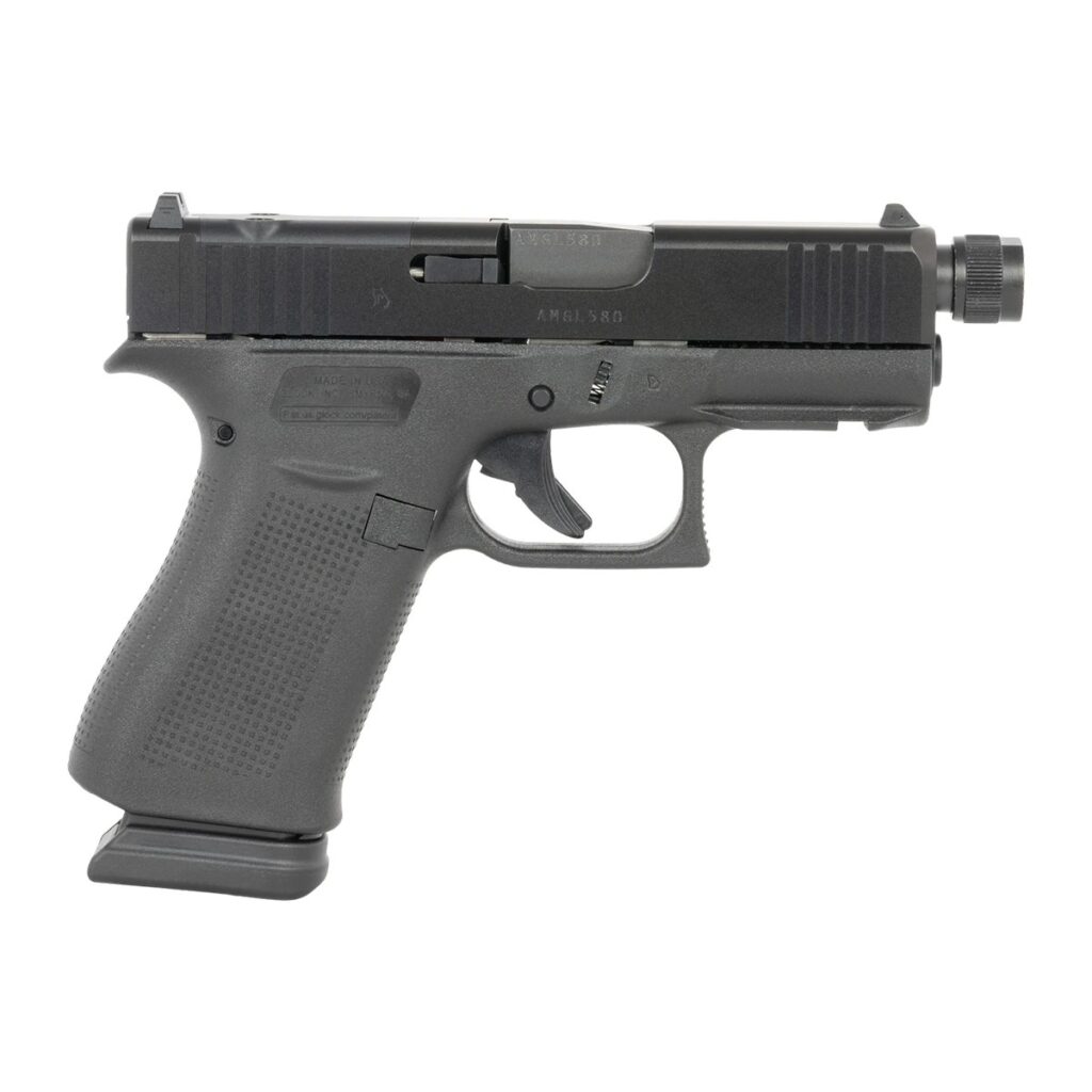 Glock 43X MOS 9mm 3.41" Threaded Barrel 10-Round Pistol